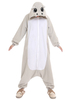 Costume Carnaval mascotte gris d