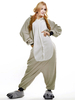 Costume Carnaval mascotte gris d