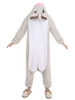 Costume Carnaval mascotte gris d