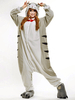 Costume Carnaval mascotte gris du Chat Déguisements Halloween
