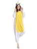 Costume Carnaval mascotte jaune Unicorne Déguisements Halloween