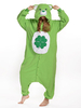 Costume Carnaval mascotte vert d