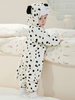 Costume Carnaval pour tout-petits Halloween Combinaisons de flanelle danimaux pour enfants