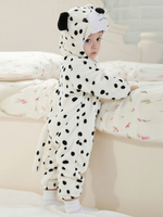 Costume Carnaval pour tout-petits Halloween Combinaisons de flanelle danimaux pour enfants