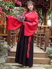 Costume Chinois Hanfu Ancient Traditionnel Rouge Femmes Outfit Déguisements Halloween
