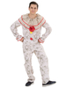 Costume Clown Cosplay Hommes Haut À Manches Longues Et Pantalons Déguisement Halloween