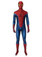Costume Cosplay Mens Rouge Blue Lycra Spandex Catsuits Zentai American Comic Film Cosplay Combinaison Costume d\
