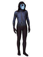 Costume dDéguisements Halloween Ghost Jumpsuit Lycra Spandex Justaucorps