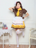 Costume De Chef De Ménage Serviteur Déguisements Halloween Costume Fille Robes