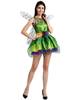 Costume de conte de fée vert en organza Déguisements Halloween