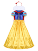Costume de conte de fées Halloween Sexy robes de robe de bal en velours et bandeau pour les femmes