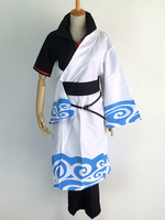 Costume de Cosplay de Gin Tama Gintoki Sakata Déguisements Halloween