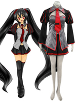 Costume de Cosplay de Vocaloid Zatsune Miku Déguisements Halloween
