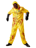 Costume De Cosplay Effrayant De Combinaison De Protection Halloween Déguisement