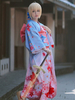 Costume de cosplay japonais Anime Girls Kimono Déguisements Halloween