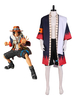 Costume de Cosplay One Piece Portgas D Ace Alabasta Halloween