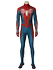 Costume de cosplay pour hommes bleu Lycra Spandex Hood Catsuits Zentai 2 pièces Ensemble de la bande dessinée américaine Cosplay Combinaison Costume d\