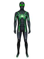 Costume de Cosplay pour hommes noir Lycra Spandex combinaisons Zentai film de bande dessinée américaine Cosplay combinaison Costume dhalloween
