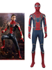 Costume de Cosplay pour hommes rouge bleu Lycra Spandex garde-poignet masque combinaison 3 pièces ensemble Film américain bande dessinée Cosplay combinaison Costume dhalloween