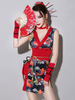 Costume De Danse Jazz Pour Femmes Sexy Cheongsam Déguisements Halloween