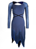 Costume de danse latine dos nu frange perle robe modale costume de danse Déguisements Halloween