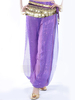 Costume de danse orientale 2021 Pantalons poupre Bloomer Viscose Bas de danse Bollywood pour femmes Déguisements Halloween