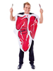 Costume de nourriture bacon adultes costumes unisex dhalloween Déguisements Halloween