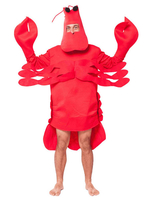 Costume De Nourriture Crabe Rouge Adultes Carnavals Déguisements Halloween Unisexe