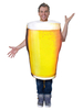 Costume De Nourriture Glace De Bière Adultes Unisexe Jaune Drôle Costumes Déguisements Halloween