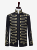 Costume de palais pour hommes tenue de spectacle sur scène Costumes rétro à manches longues