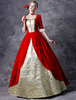Costume de robe victorienne rétro femmes rouges baroque mascarade robes de bal royal vintage costumes Déguisements Halloween