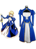 Costume de SABER dans Fate Stay Night-Costume cosplaye pour Déguisements Halloween Déguisements Halloween