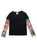 Costume de tatouage pour bébé Body imprimé à manches longues pour tout-petit