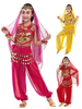 Costume de voile de danse du ventre pendentif pour enfant accessoire de danse Bollywood Déguisements Halloween Robe de Fille Déguisement