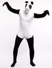 Costume de zentai blanc bicolore en forme de panda Déguisements Halloween