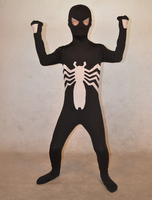 Costume de zentai enveloppé unisexe en lycra spandex multicolore détail motifs d