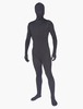 Costume de zentai noir à pois en lycra Déguisements Halloween