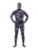 Costume de zentai populaire combinaison enveloppé unisexe en lycra spandex multicolore imprimé géométrique Déguisements Halloween