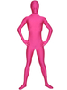 Costume de zentai populaire combinaison enveloppé unisexe en lycra spandex rouge Déguisements Halloween