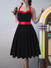 Costume des années 1950 Pin Up Girl Vintage Dress Femmes Rockabilly Dress