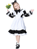 Costume Enfant Déguisements Halloween 2021 Femme de Ménage Petites Filles Robes Tenue