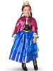 Costume Enfants 2021 Bleu Frozen Anna Robe Déguisements Halloween