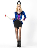 Costume Femme Robes Bleus Déguisements Halloween