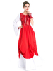 Costume festival Médiéval rouge pour adultes pour femme