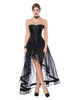 Costume gothique Déguisements Halloween noir cadavre nuptiale femmes jupe asymétrique et corset