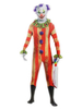 costume homme de toussaint clown impression de Toussaint en fibre polyester en polyester unisexe pour enfants Combinaison rouge Déguisements Halloween