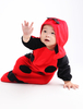 Costume insecte rouge pour bébé unisexe Déguisements Halloween