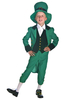 Costume Irlandais Enfant Vert Tenue 4 Pièces St-Patrick Déguisements Halloween