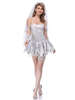 Costume Mariée Fantôme Cosplay Robe Blanche Déguisements Halloween Femmes Sexy Robes Courtes