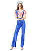 Costume marins bleus adultes ensemble de costumes de vacances Halloween Cosplay